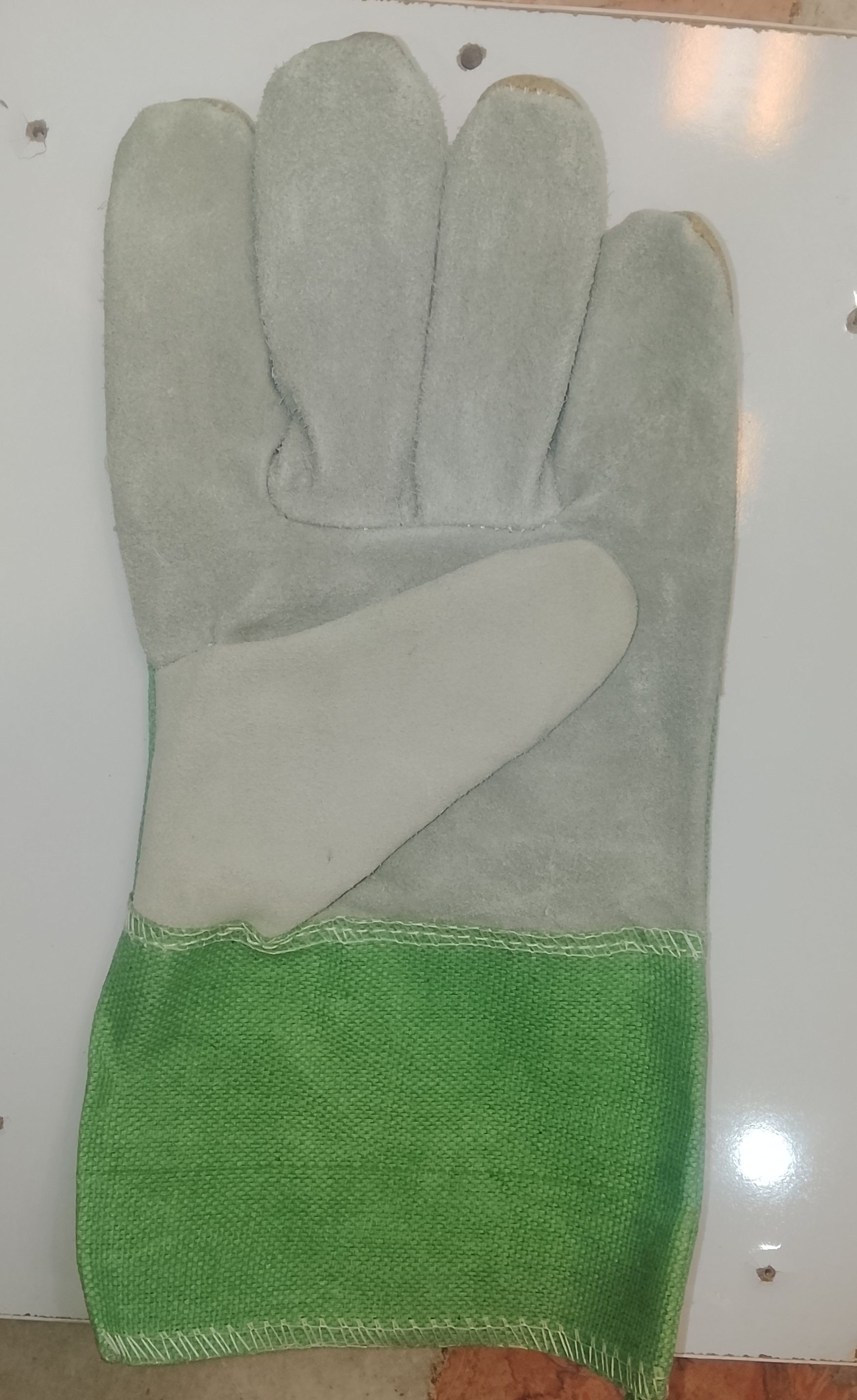 دستکش ایمنی چرم درجه 1